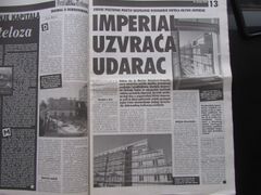 Rekonstrukcija Hotela Imperijal, Feral Tribune, 16. siječnja 2004.