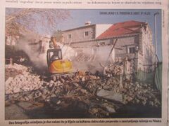 Rušenje na Pilama, Dubrovački vijesnik, 15. prosinca 2007.
